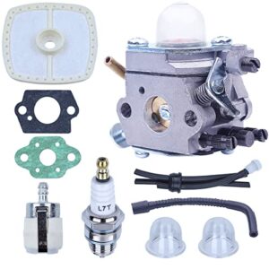 adefol c1u-k42 carburetor tune up kit for for echo pb-2100 pb-2155 zama c1u-k42b c1u-k42a handheld leaf blower with air fuel filter line kit