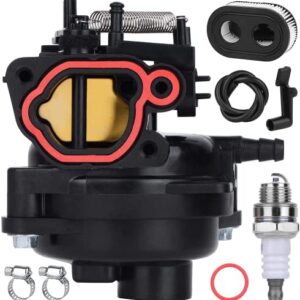 Jtron 799584 Carburetor Compatible with BS Lawnmower Lawn Mower Vertical Engine 550EX 725EXI 625EX 675EX 140cc 09P702, Troy Bilt TB110 TB200