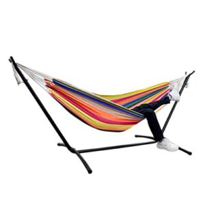 indoor comfort durability yard striped hanging chair large chair hammocks material clips