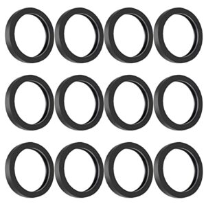 (12 pack) gas can spout replacement rubber gaskets can gaskets spout gaskets fuel jug washer seals sealing rings gaskets compatible with most gas can spout