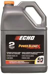 echo 6450050 one gallon bottle of power blend 2-cycle 50:1 oil mix
