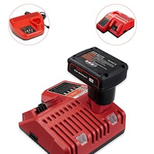 JYJZPB 2 Pack 6.5Ah 12V Battery for Milwaukee M12 Battery 48-11-2401 48-11-2412 48-11-2411 48-11-2420 48-11-2410 12Volt Cordless Tools for Milwaukee M12 Lithium Battery