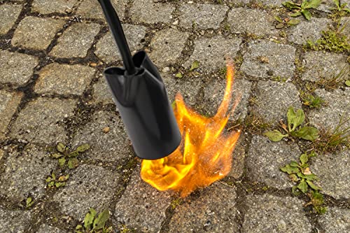 Lincoln Electric Inferno Weed Burner Propane Torch Kit w/ 10” LP Gas Hose and Flint Striker, 500,000 BTU High Output, Heavy Duty for Road Repair, Roof, Brush, Ice Snow Melter, KH825-03