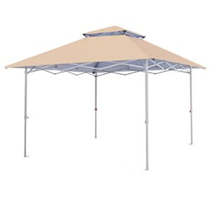 garden winds replacement canopy top cover compatible with the mastercanopy, abccanopy, and cooshade 13′ x 13′ instant shelter – riplock 350