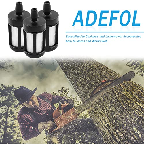 Adefol Chainsaw MS180 018 MS 180 Air Fuel Filter Spark Plug Kit for STIHL MS180 Replacement Parts 11301240800