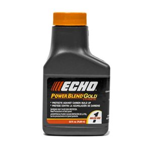 48PK Echo Oil 2.6 oz Bottles 2 Stroke Cycle Mix for 1 Gallon - Power Blend 6450001