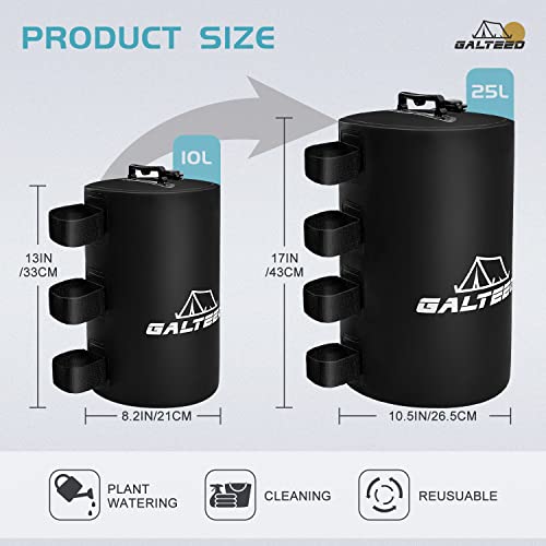 GALTEED Canopy Water Weight Bag,88 LBS and 220LBS Water Tent Weights Set of 8 Leg Weights for Pop Up Canopy,Canopies,Tent,Gazebo