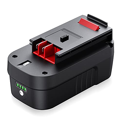 ORHFS 6.0Ah HPB18 Lithium-Ion Battery Replacement for Black&Decker 18V Battery HPB18-OPE 244760-00 A1718 FS18FL FSB18 Firestorm Cordless Power Tools