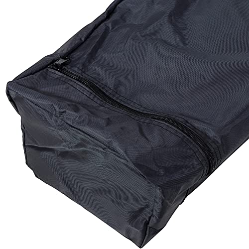 Sunnydaze Standard 12x12 Foot Pop-Up Canopy Carrying Bag - 420D Polyester - Heavy-Duty Replacement Storage Bag for Outdoor Pop-Up Tent - Black