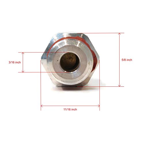 NEW Homelite 1/4" THERMAL RELEASE / RELIEF VALVE for Pressure Washer Water Pumps