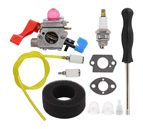 MOTOKU Carburetor for Craftsman Gas Blower 530071775 530071465 530071632 WT-784 for Poulan BVM210 PBV200LE PPB2000 SM400 WT200 Gas Blower Weed Eater BV1650 BV2000 Jonsered BV2125 Carb