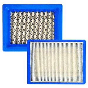 heyzlass 2 pack xt650 air filter with metal protection, compatible with kohler xt675 engine 14-083-22-s 14-083-22-s1 lawnboy toro lawn mower air filter
