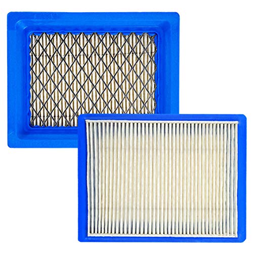 HEYZLASS 2 Pack XT650 Air Filter with Metal Protection, Compatible with Kohler XT675 Engine 14-083-22-S 14-083-22-S1 Lawnboy Toro Lawn Mower Air Filter