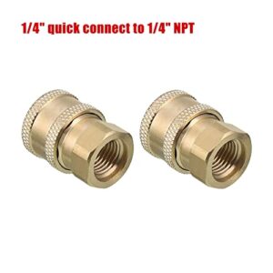 Tool Daily Pressure Washer Coupler, 1/4 Inch Quick Connect