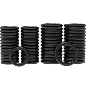 pagow 50 pack o-rings power pressure washer replacement for 1/4 inch, 3/8 inch, m22 quick connect coupler (25pcs for 1/4″ + 25pcs for 3/8″)