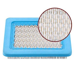 Butom 491588S 491588 Air Filter + 493537S 493537 Pre-cleaner for Briggs and Stratton engines w/Spark Plug