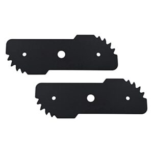 2 pk 243801-02 edger blade (7-3/4″ x 2-3/4″), compatible with black & decker le750 & eh1000 ‎eb-007al lawn edger blade – replacement 243801-00, 243797-00, 40-519, for craftsman model cmeed400, (2 pk)