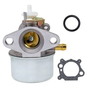 fitbest carburetor carb for briggs & stratton 499059 497586 w/gasket and choke