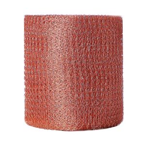 sotee copper mesh – 4″ x 45 feet, ideal for distilling, double layer copper mesh fill fabric diy kit, perfect hole filler, pure 100% copper roll