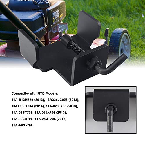 KINTLE 490-850-0005 Universal Mower Blade Removal Tool/Lawn Mower Blade Clamp Compatible with MTD 21" Walk Behind and Riding Lawn mowers, Fits for 11A-B13M729, 13A326JC058, 13AX935T004