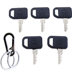 JEENDA 5PCS Ignition Keys AM131841 for John Deere 300 400 GT GX LX Series 130 160 165 Gator 4X2 6X4 Gator Key