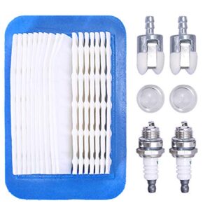 PB-580T Air Filter Spark Plug Fuel Filter for Echo PB403 PB403H PB403T PB413 PB-413H PB-413T PB-500H PB-500T PB-580H PB-580T PB-620 PB-650 PB-650H PB-755SH Repower Tune Up Kit