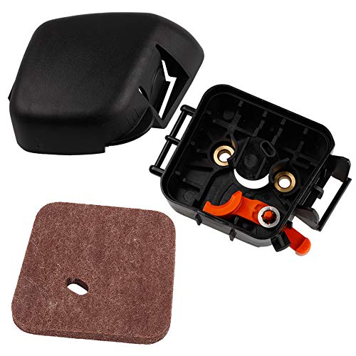 Huswell Air Filter & Cover Housing kit for Stihl FS38 FS45 FS46 FS55 FC55 FC55DZ FC55Z HL45 HL45Z HL45DZ KM55 KM55C KM55R MM55 MM55Z MM55C String Trimmer Weed Eater