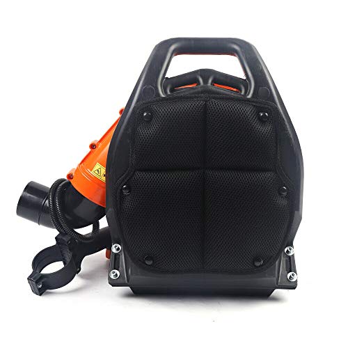 2 Stroke Gas 42.7cc Backpack Blower Single Cylinder Professional Gas Backpack Leaf Blower Backpackable Snow-Blowing