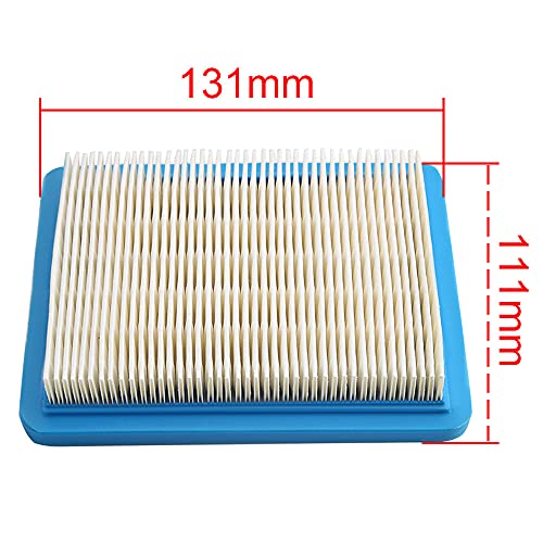 Coolwind (Pack of 8) 491588S Air Filter Compatibale with Briggs and Stratton 399959 491588 4915885, Toro 20332, Craftsman 33644, 625e 675ex 725ex 625-675 Series Quantum 3.5-6.75 HP Engine