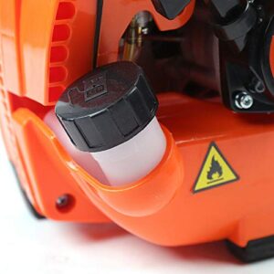 25.4CC 2-Stroke Gas Powered Leaf Blower Handheld Portable Hair Dryer Snow Removal Road Maintenance Greening Cleaning Cycle Grass Cleanup 7500r/min USA