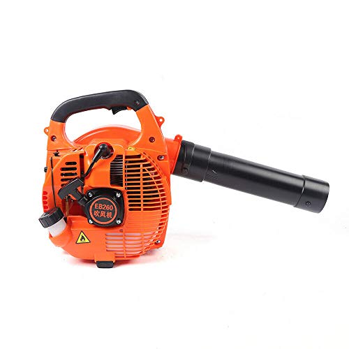 25.4CC 2-Stroke Gas Powered Leaf Blower Handheld Portable Hair Dryer Snow Removal Road Maintenance Greening Cleaning Cycle Grass Cleanup 7500r/min USA