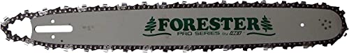 FORESTER 20" Replacement Chainsaw Bar & Chain Combo - 20in Length, 3/8” Pitch.050 Gauge, D025 Mount, 72 Drive Link - Replacement Chain Saw Parts Kit For Stihl