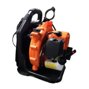 GDAE10 42.7CC 2 Stroke Backpack Leaf Blower Gas Powered 156MPH Leaf Blowers Cordless for Lawn Care,Commercial Gasoline Leaf Blower with Harness