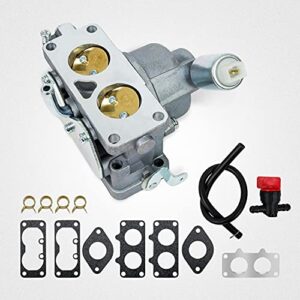 407777 Carburetor Carb Compatible With Briggs & Stratton 20HP 21HP 23HP 24HP 25HP V-Twin Engine MIA10632 LA135 LA120 LA130 LA140 LA150 LA145 Replace 791230 799230 796227