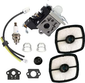 beiyiparts rb-k106 carburetor with repower kit air filter spark plug for echo es-250 pb-250 pb-250ln handheld blower a021003661