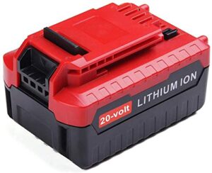 20v max 5.0ah lithium replacement battery compatible with porter cable 20v battery pcc680l pcc682l pcc685l cordless tools