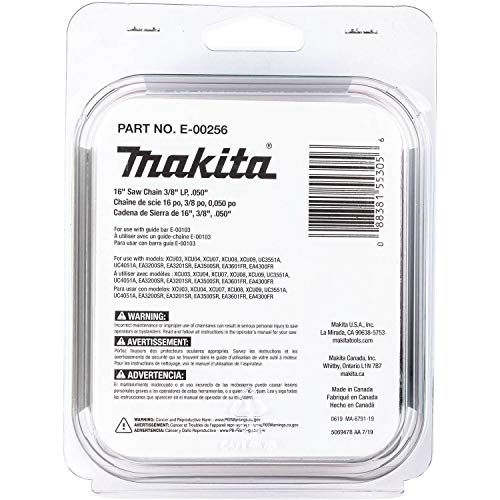 Makita E-00256 16" Saw Chain, 3/8" LP.050"