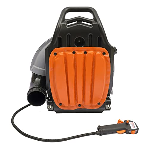 TQSHOoP Gas Leaf Blower 65CC 2-Stroke Petrol Backpack Leaf Blower Lightweight Heavy Duty Gasoline Powered Leaf Blowers Commercial Air-Cooled Sweeper for Lawn Garden Blowing Dust Debris