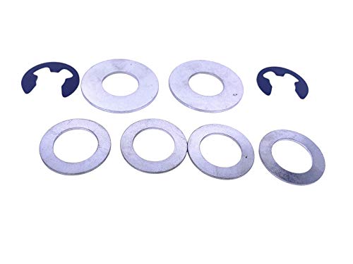 Replacement for John Deere Lawn Mower Front Wheel Bearing Kit LA100 L105 LA115 LA125 LA130 LA135 LA140 LA145 LA150 LA155 LA165 LA175 x300 d120 D140 D130 D110 D170 L110 L120 L130 L135