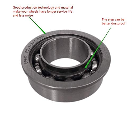 Replacement for John Deere Lawn Mower Front Wheel Bearing Kit LA100 L105 LA115 LA125 LA130 LA135 LA140 LA145 LA150 LA155 LA165 LA175 x300 d120 D140 D130 D110 D170 L110 L120 L130 L135