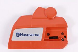 husqvarna 537286301 chainsaw clutch cover with brake 455, 460