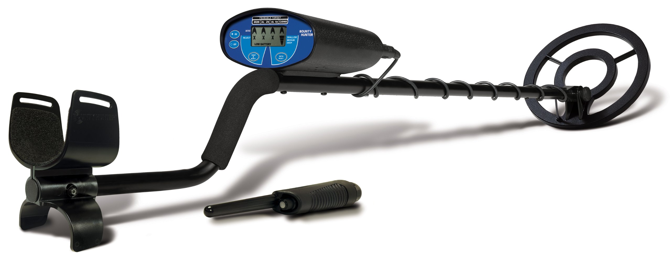 Bounty Hunter QSIGWP Quick Silver Metal Detector with Pin Pointer