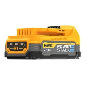 dewalt 20v max* powerstack™ compact battery (dcbp034)