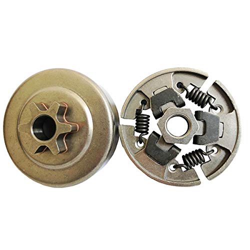 Sprocket Clutch 3/8" for Stihl 017 018 019 019T 021 023 025 MS170 MS180 MS190 192 CE, MS210 MS230 MS250 MS191 MS211 Chainsaw with Washer E-Clip Kit Chainsaw with Washer E-Clip Kit Re 1123 640 2073