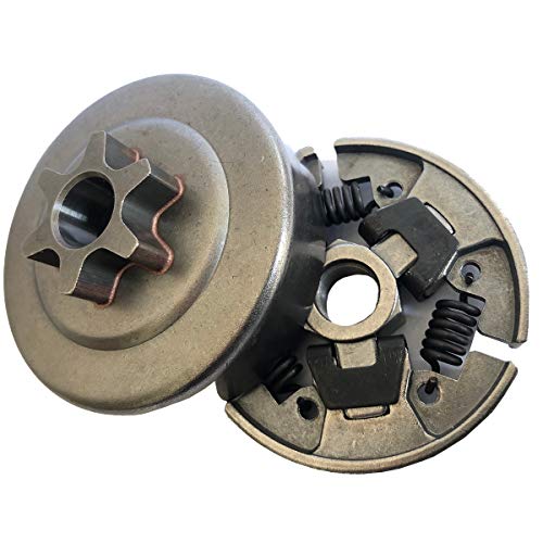 Sprocket Clutch 3/8" for Stihl 017 018 019 019T 021 023 025 MS170 MS180 MS190 192 CE, MS210 MS230 MS250 MS191 MS211 Chainsaw with Washer E-Clip Kit Chainsaw with Washer E-Clip Kit Re 1123 640 2073