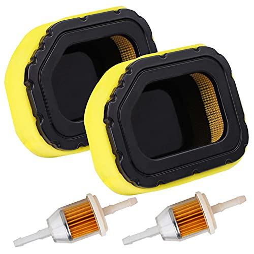 HOODELL 2 Pack 32 083 03 Air Filter Fit Kohler Courage Engine SV710 SV715 SV720 SV730 SV735 SV740 Lawn Mower, Replace 32 083 05-S Pre Cleaner 32 883 03-S1 Air Filter