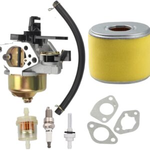 Harbot 16100-ZF6-V01 Carburetor with 17210-ZE3-505 Filter Gas Fuel Tank Joint Filter for Honda GX340 GX390 13HP 11HP 16100-ZF6-V00 Lawnmower Water Pumps