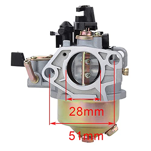 Harbot 16100-ZF6-V01 Carburetor with 17210-ZE3-505 Filter Gas Fuel Tank Joint Filter for Honda GX340 GX390 13HP 11HP 16100-ZF6-V00 Lawnmower Water Pumps