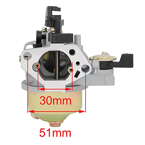 Harbot 16100-ZF6-V01 Carburetor with 17210-ZE3-505 Filter Gas Fuel Tank Joint Filter for Honda GX340 GX390 13HP 11HP 16100-ZF6-V00 Lawnmower Water Pumps