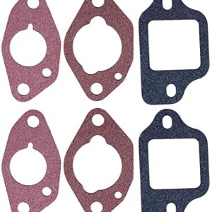 Carburettor Gasket Kit for Honda GCV160 GCV135 GCV190 GSV190 Engine and HRS216 HRT216 HRB216 HRR216 HRZ216 Lawnmower # 16212-Zl8-000, Adefol Professional Airtight Gasket